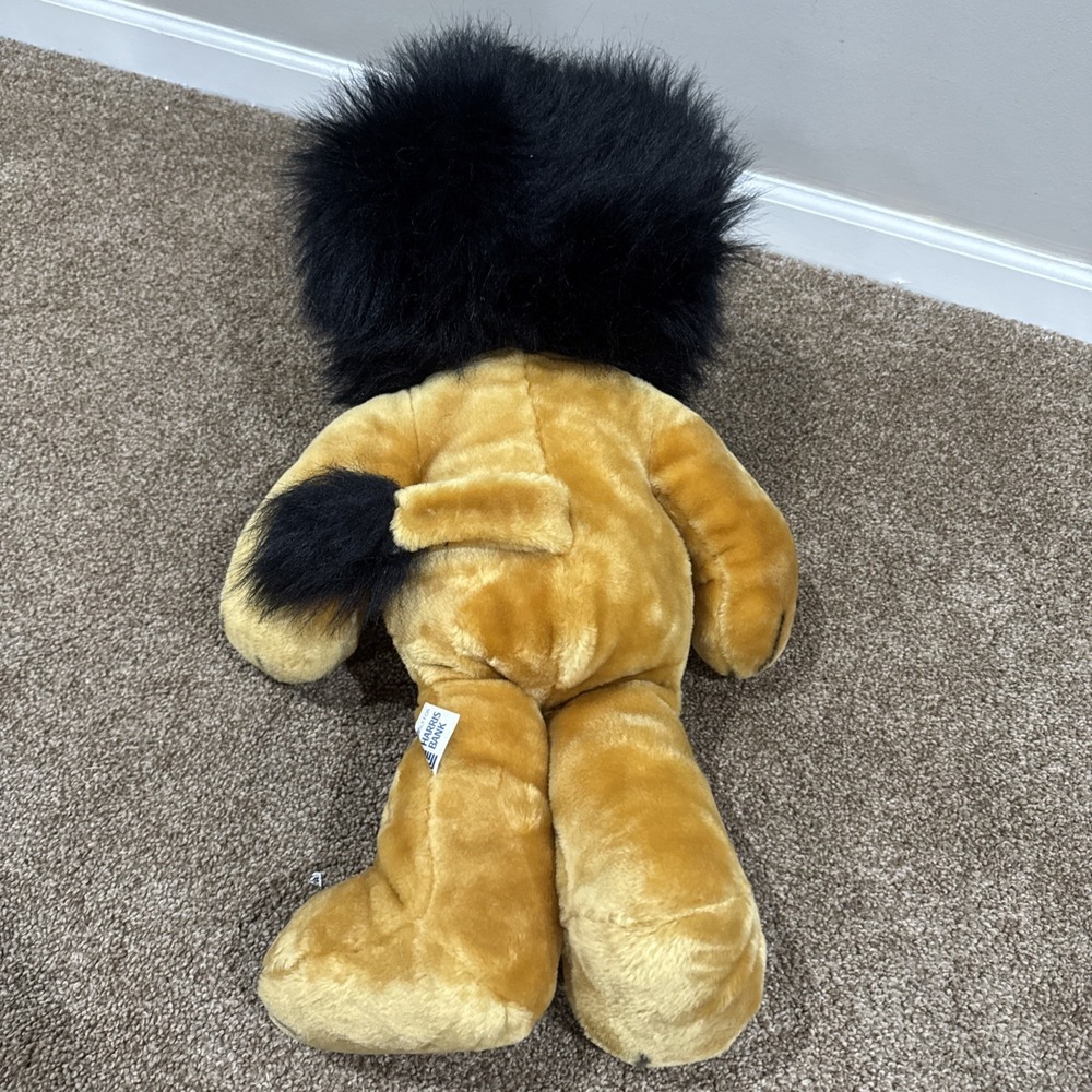 VTG Harris Bank Large Hubert The Lion Plush 25 Inches Animal Fair Inc BMO - Picture 7 of 7